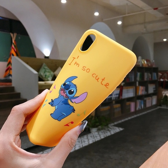 Accessories - Iphone x yellow soft case